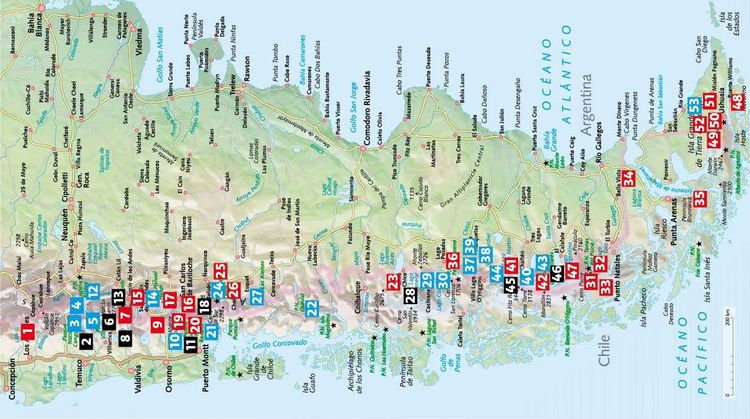 Produktbild: ROTHER Wanderf&uuml;hrer Patagonien und Feuerland. 53 Touren von kurzen Wanderungen bis zu mehrt&auml;gigen Trekking- und Hochtouren