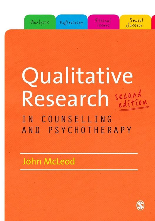Produktbild: Qualitative Research in Counselling and Psychotherapy