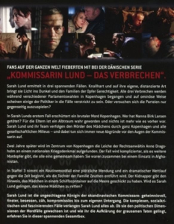 Produktbild: Kommissarin Lund - Die komplette Serie - 10 Jahre Jubil&auml;ums-Edition [11 BRs]