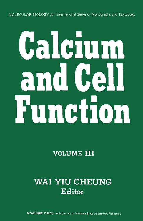 Produktbild: Calcium and Cell Function