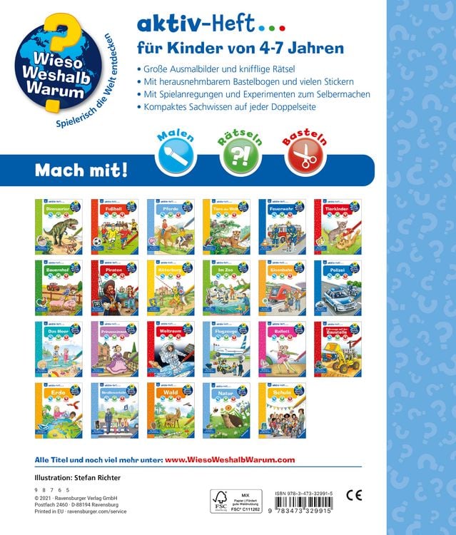 Produktbild: Wieso? Weshalb? Warum? aktiv-Heft - Stra&szlig;enverkehr