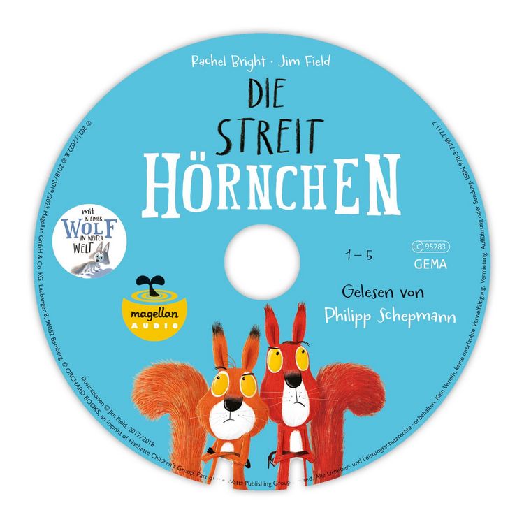 Produktbild: Die Streith&ouml;rnchen / Kleiner Wolf in weiter Welt (Audio-CD)