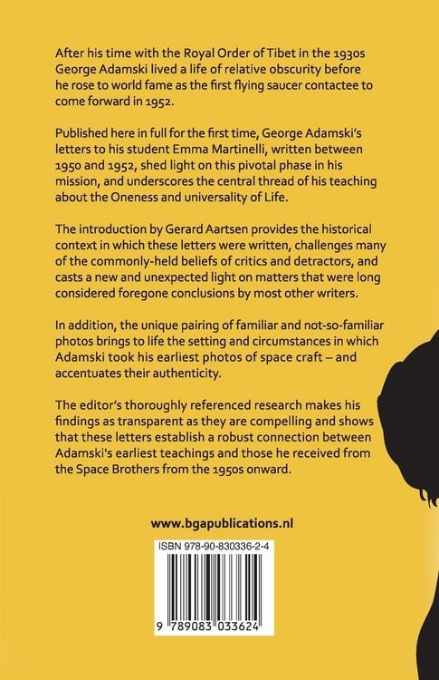 Produktbild: George Adamski - Letters to Emma Martinelli