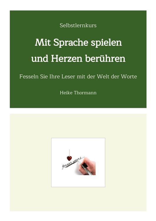 Produktbild: Selbstlernkurs: Mit Sprache spielen und Herzen ber&uuml;hren