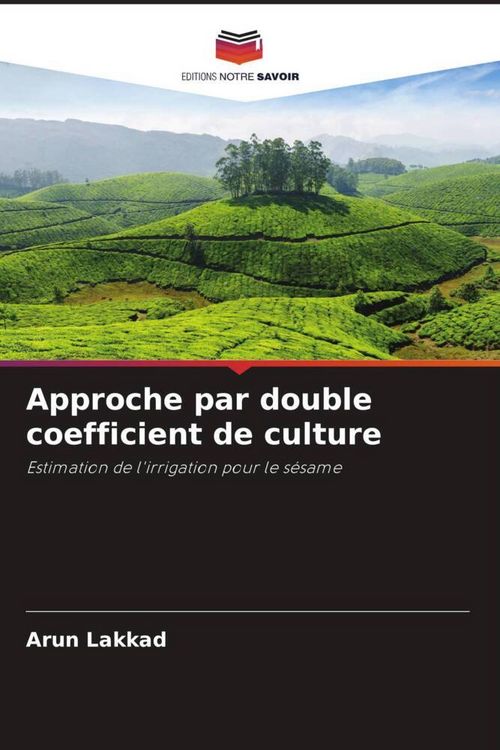Produktbild: Approche par double coefficient de culture