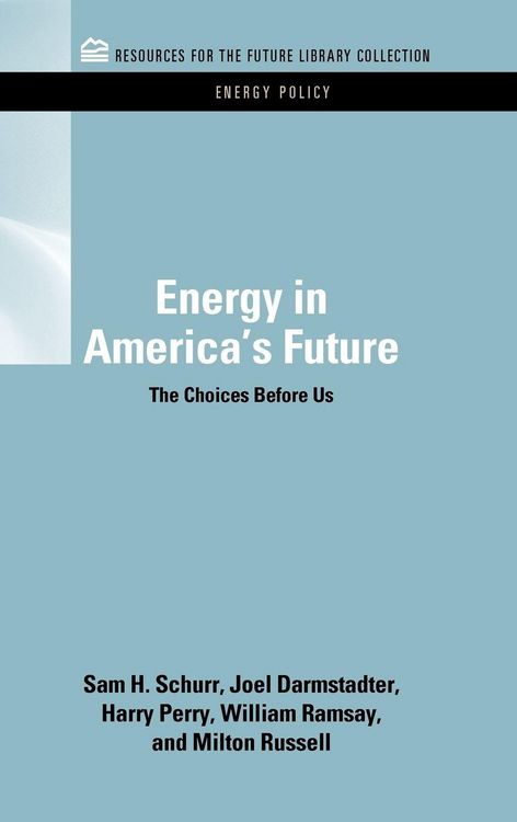 Produktbild: Energy in America's Future