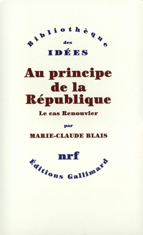 Produktbild: Au principe de la R&eacute;publique