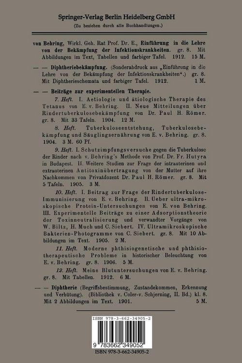 Produktbild: Epidemiologie, Aetiologie und Bek&auml;mpfung der Diphtherie