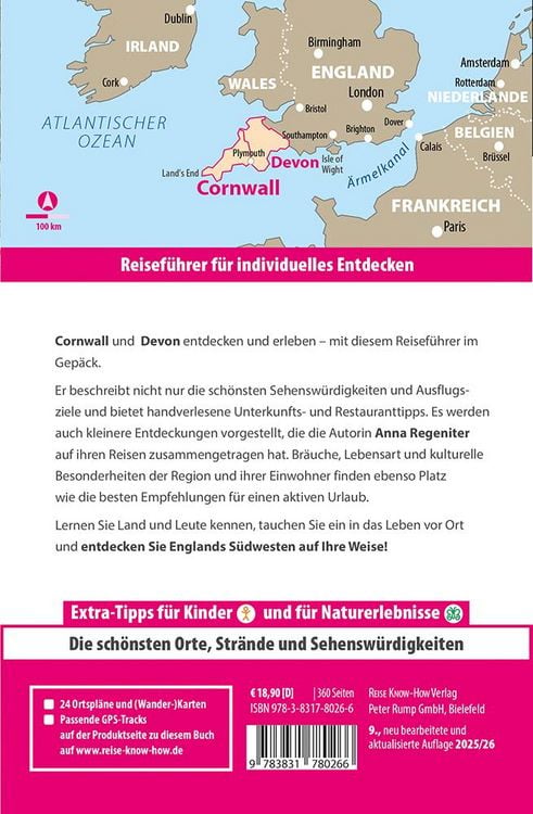 Produktbild: Reise Know-How Reisef&uuml;hrer Cornwall und Devon