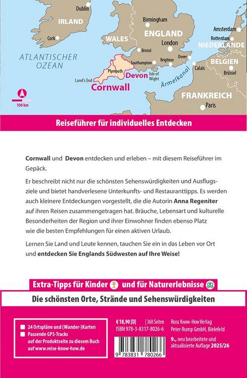 Produktbild: Reisef&uuml;hrer Cornwall