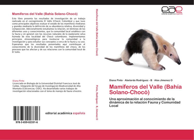 Produktbild: Mam&iacute;feros del Valle (Bah&iacute;a Solano-Choc&oacute;)