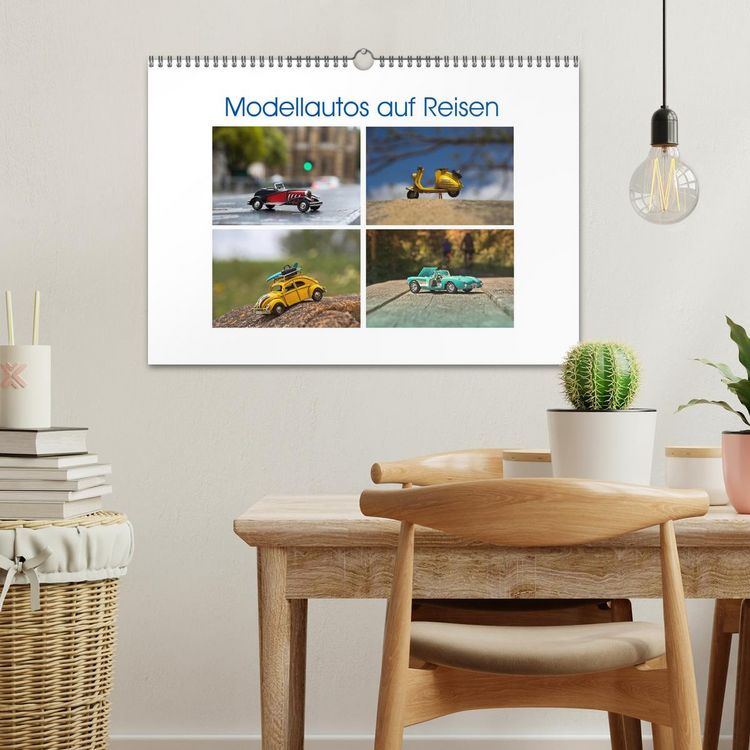Produktbild: Modellautos auf Reisen (Wandkalender 2026 DIN A3 quer), CALVENDO Monatskalender