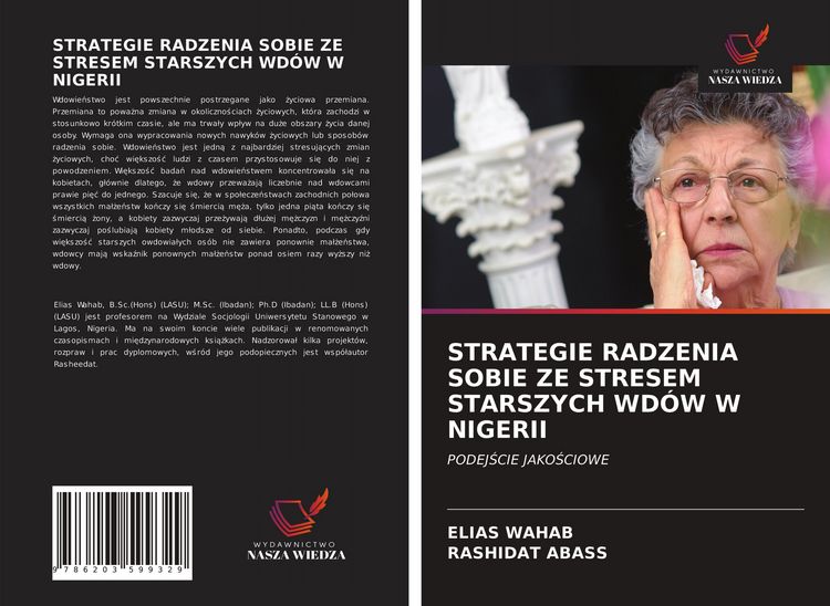 Produktbild: STRATEGIE RADZENIA SOBIE ZE STRESEM STARSZYCH WD&Oacute;W W NIGERII
