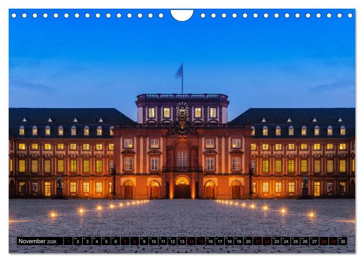 Produktbild: Mannheimer Impressionen. (Wandkalender 2026 DIN A4 quer), CALVENDO Monatskalender