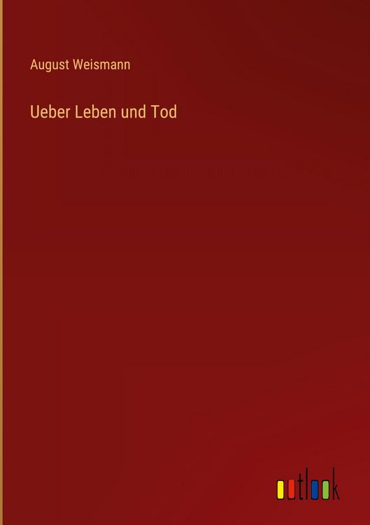 Produktbild: Ueber Leben und Tod