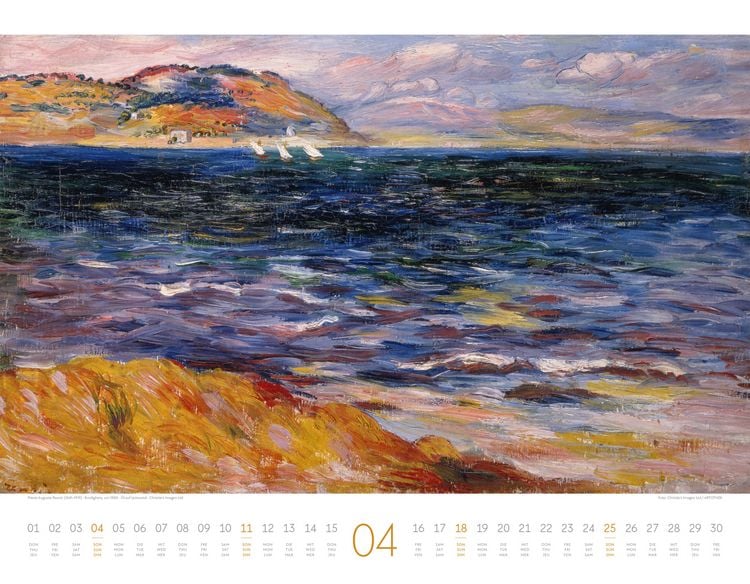 Produktbild: Kunstwerk Meer Kalender 2027