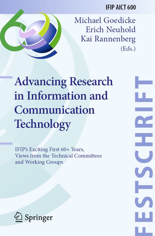 Produktbild: Advancing Research in Information and Communication Technology