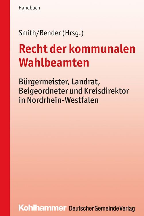Produktbild: Recht der kommunalen Wahlbeamten