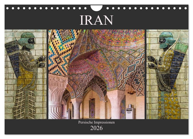 Produktbild: Iran - Persische Impressionen (Wandkalender 2026 DIN A4 quer), CALVENDO Monatskalender