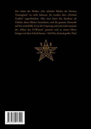 Produktbild: Die siebzehn B&uuml;cher des Hermes Trismegistos