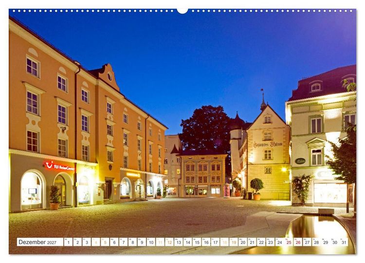 Produktbild: Rosenheim - Die Stadt vor den Bergen (Wandkalender 2027 DIN A2 quer), CALVENDO Monatskalender