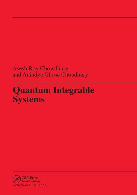 Produktbild: Quantum Integrable Systems