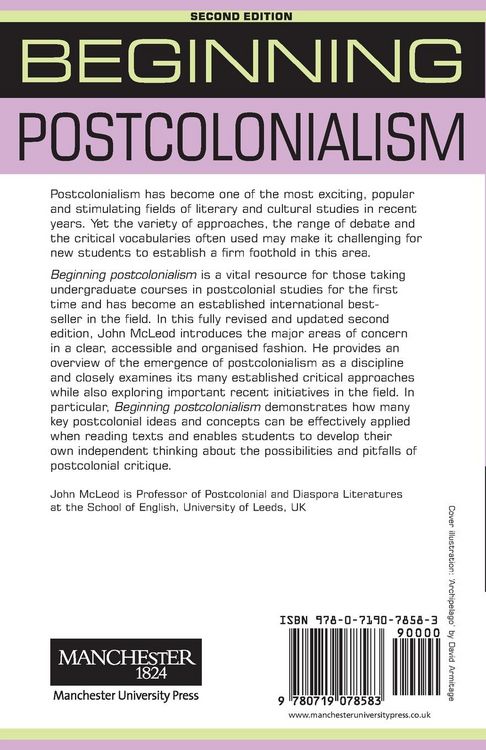 Produktbild: Beginning postcolonialism