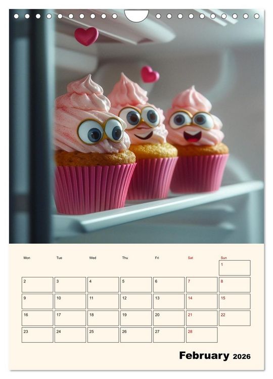 Produktbild: The Light ist still on in the Fridge (Wall Calendar 2026 DIN A4 portrait), CALVENDO 12 Month Wall Calendar