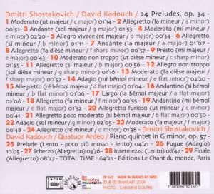 Produktbild: Kadouch, D: Preludes op.34/Klavierquint.op.57