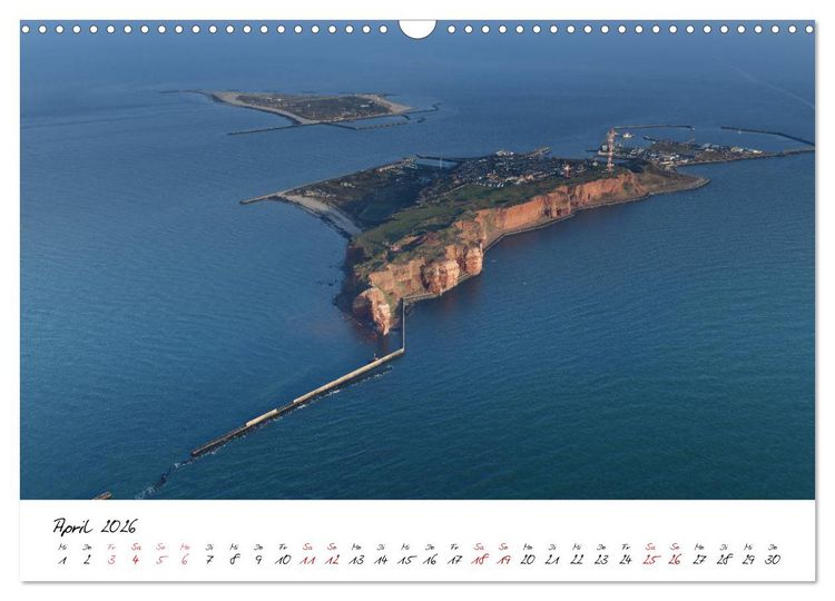 Produktbild: Naturpark Wattenmeer und Helgoland (Wandkalender 2026 DIN A3 quer), CALVENDO Monatskalender
