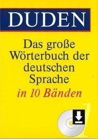 Produktbild: Duden &ndash; Das gro&szlig;e W&ouml;rterbuch der deutschen Sprache