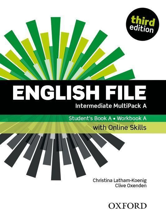 Produktbild: English File: Intermediate: Students Book with Osp Multipack