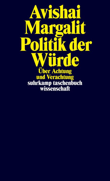 Produktbild: Politik der W&uuml;rde
