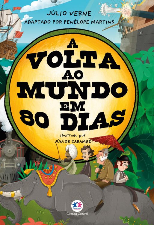 Produktbild: A volta ao mundo em 80 dias