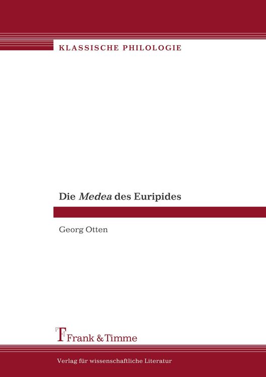 Produktbild: Die Medea des Euripides