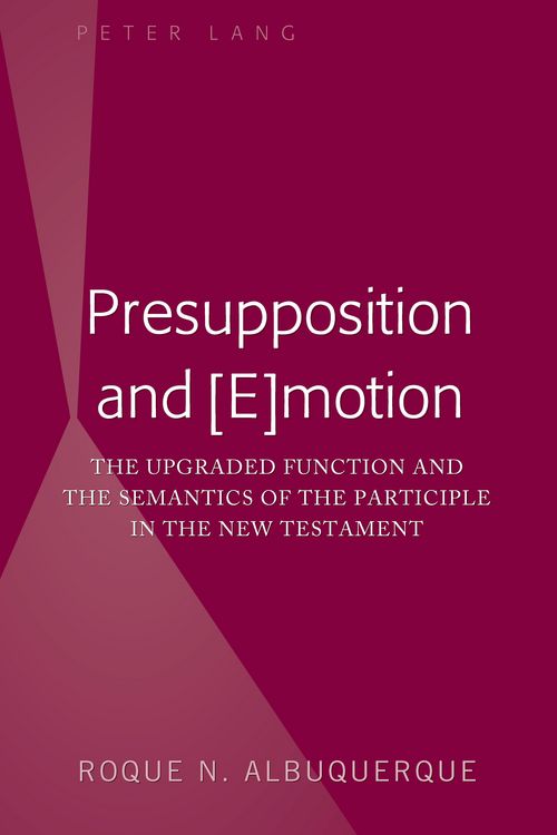 Produktbild: Presupposition and [E]motion