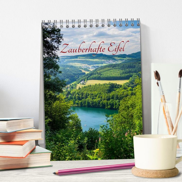 Produktbild: Zauberhafte Eifel (Tischkalender 2026 DIN A5 hoch), CALVENDO Monatskalender
