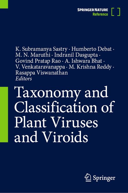 Produktbild: Taxonomy and Classification of Plant Viruses and Viroids
