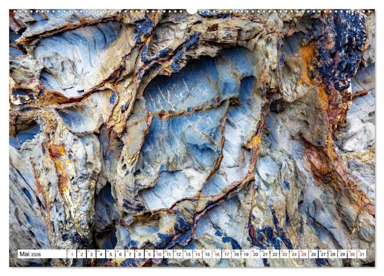 Produktbild: Rustikale Felsen (hochwertiger Premium Wandkalender 2026 DIN A2 quer), Kunstdruck in Hochglanz