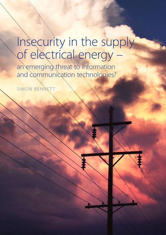 Produktbild: Insecurity in the supply of electrical energy