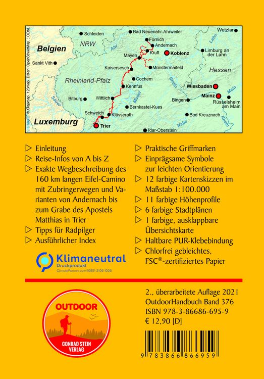 Produktbild: Eifel-Camino von Andernach nach Trier