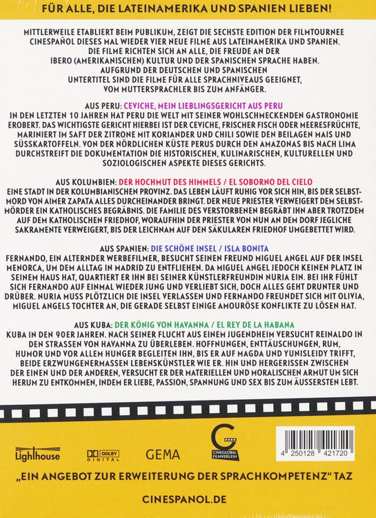 Produktbild: Cinespanol Box 6 [4 DVDs]