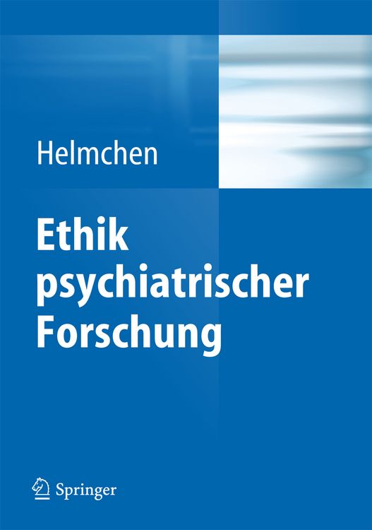 Produktbild: Ethik psychiatrischer Forschung
