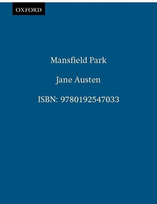 Produktbild: Austen, J: Mansfield Park