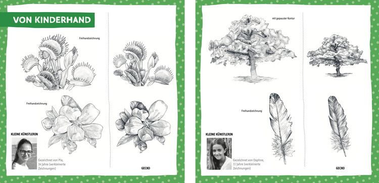 Produktbild: Die Kunst des Zeichnens f&uuml;r Kinder Starter-Block - Natur