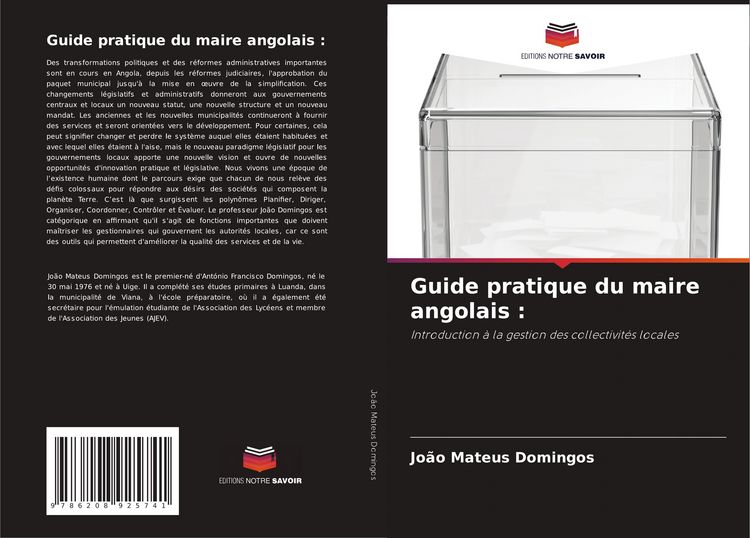 Produktbild: Guide pratique du maire angolais :