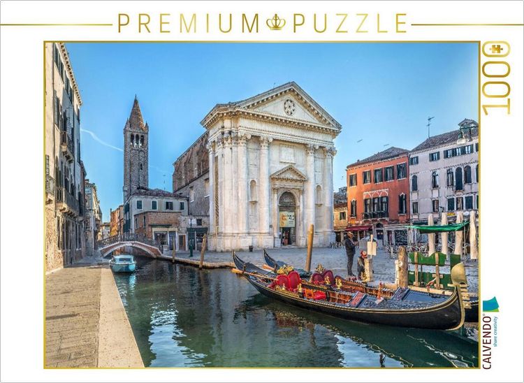 Produktbild: CALVENDO Puzzle Venedig | 1000 Teile Lege-Gr&ouml;&szlig;e 64x48cm Foto-Puzzle f&uuml;r gl&uuml;ckliche Stunden