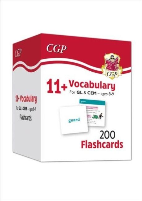 Produktbild: 11+ Vocabulary Flashcards for Ages 10-11 - Pack 1