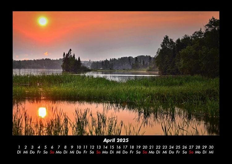 Produktbild: Tage am See 2025 Fotokalender DIN A3
