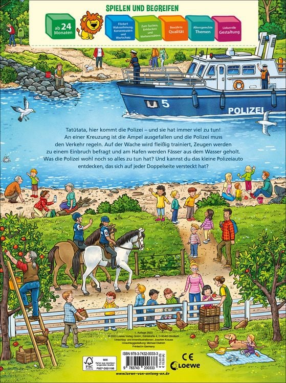 Produktbild: Wo ist das kleine Polizeiauto?